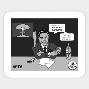 Apocalypse News Sticker